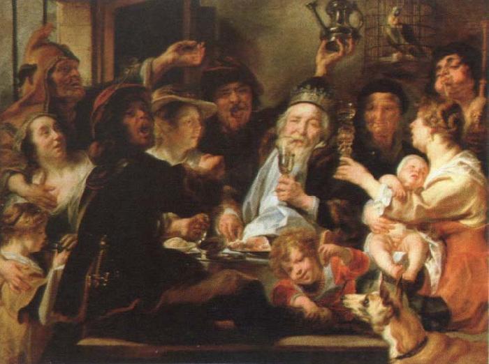 Jacob Jordaens the bean king